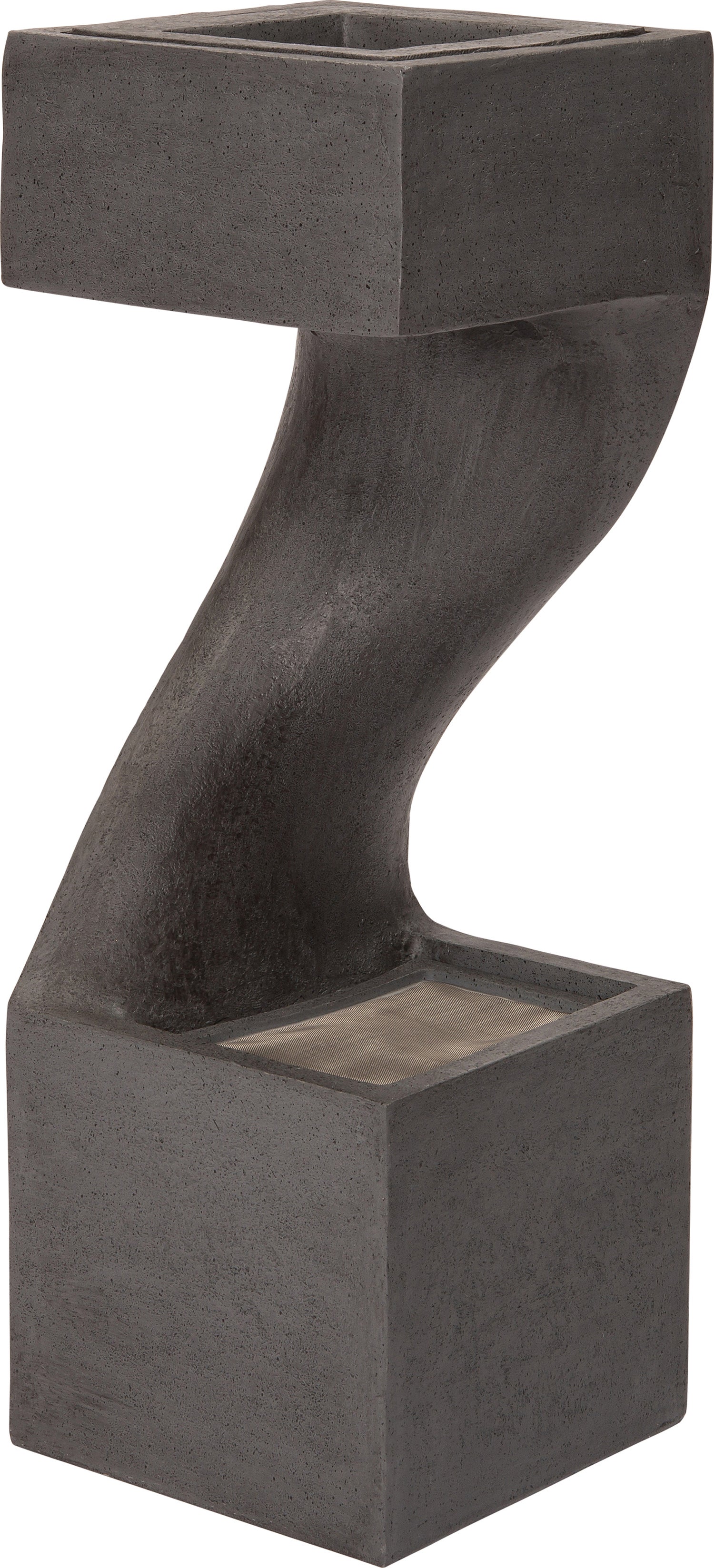 Intratuin waterornacment Saari grijs 27 x 27 x 77 cm