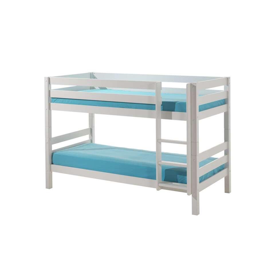 Vipack stapelbed Pino - wit - 209,4x105,4x140 cm