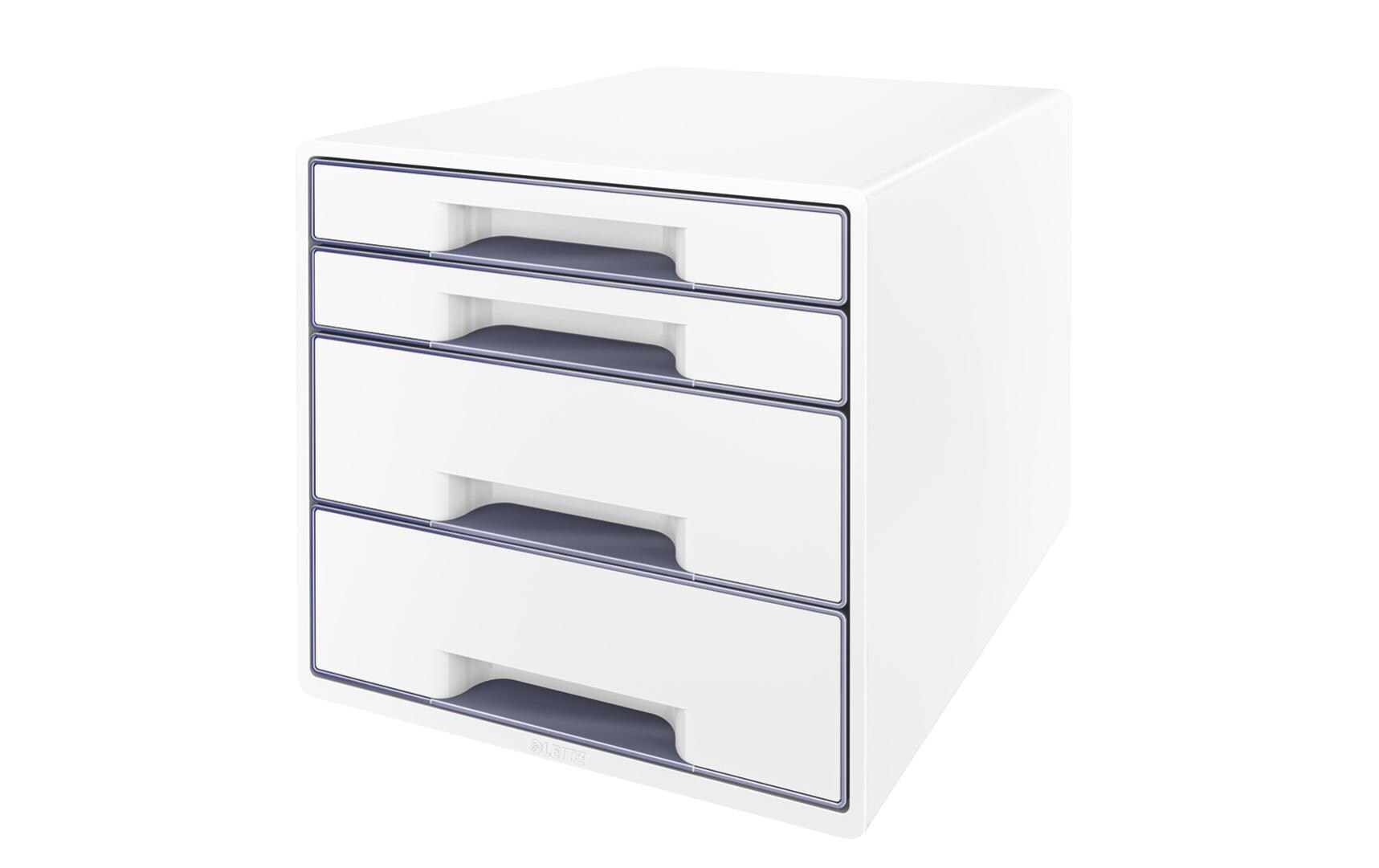 Schubladenbox Wow Cube 4 WeissSchubladenbox