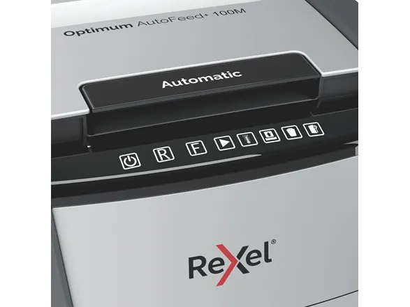 Makulator Rexel Optimum AutoFeed  100M mikromakulering 2x15 mm (P-5)