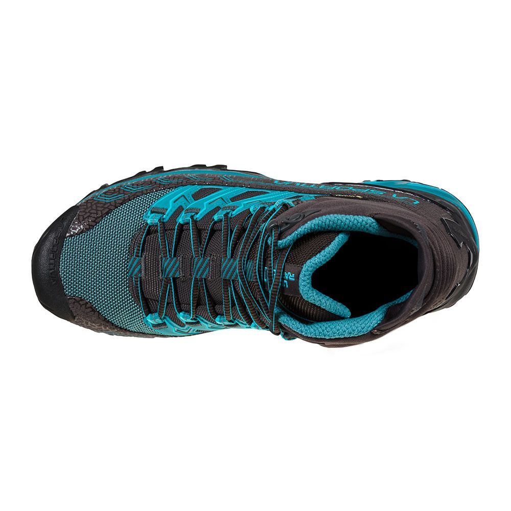 La Sportiva ULTRA RAPTOR II MID GTX - Chaussures randonné Femme carbon/topaz