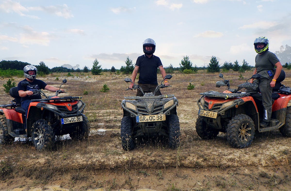 Erlebnis Quadtour in Weißwasser als Geschenk