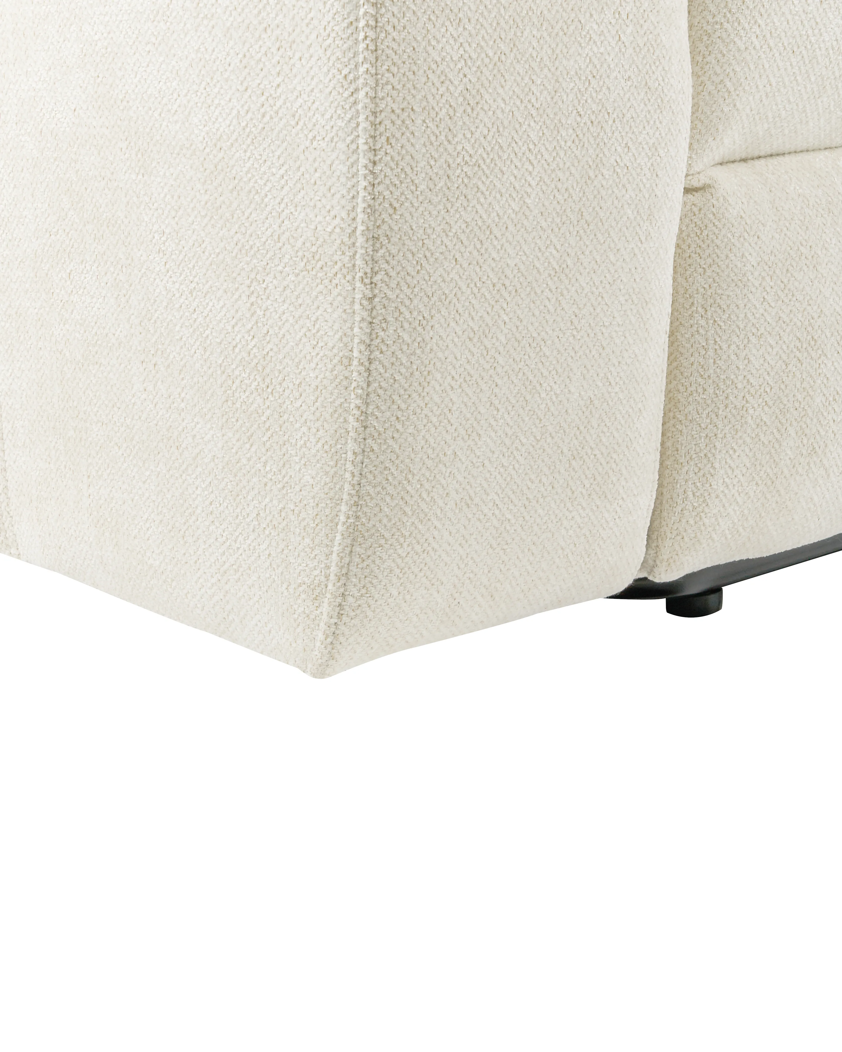 Elektrische relaxfauteuil ARES inclusief voetensteun Stof Lichtbeige