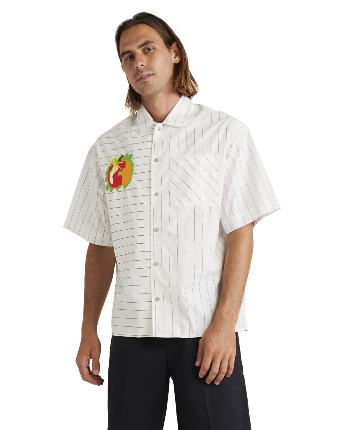 Element LCTXE Apple Shirt SS Lines