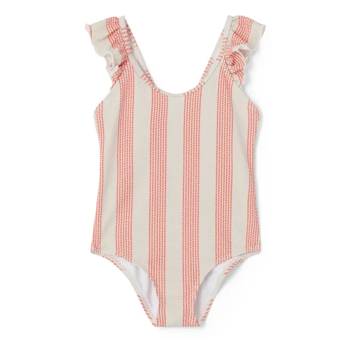garbo&friends Maillot de Bain Rayé 1 Pièce | Rose