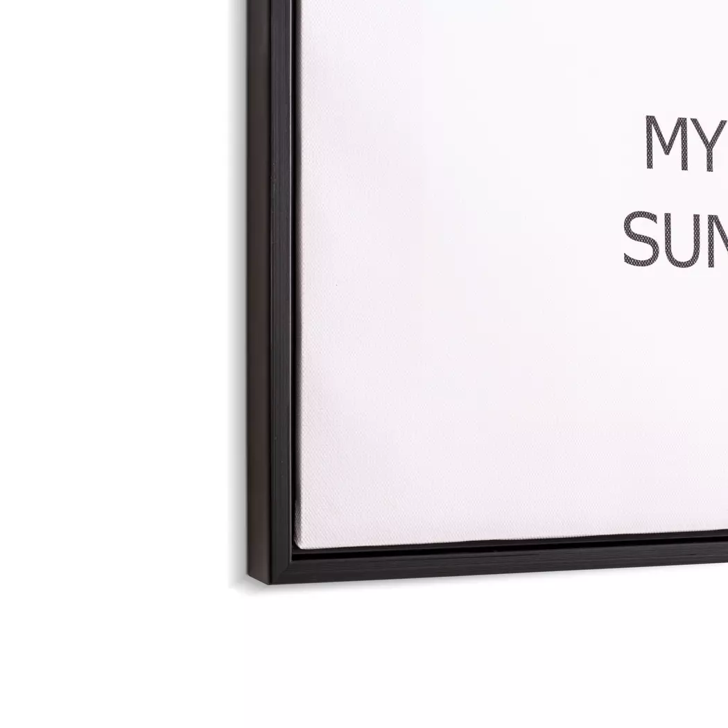 Wandbild 40 x 50 cm Spruch I