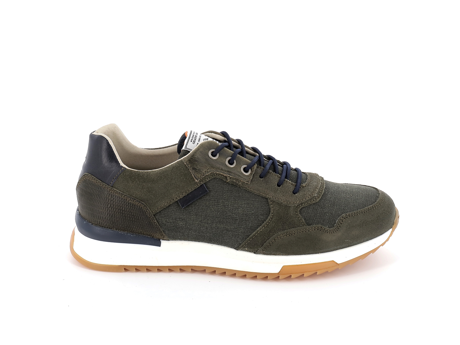 Bull boxer-989K20438A Cuir Kaki