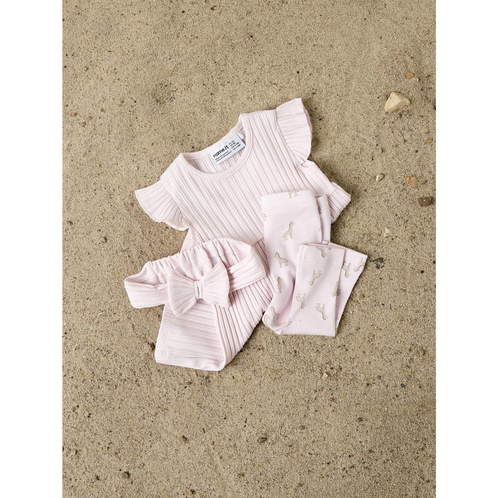 Køb Name It Cradle Pink Nbfhalena Leggings Box