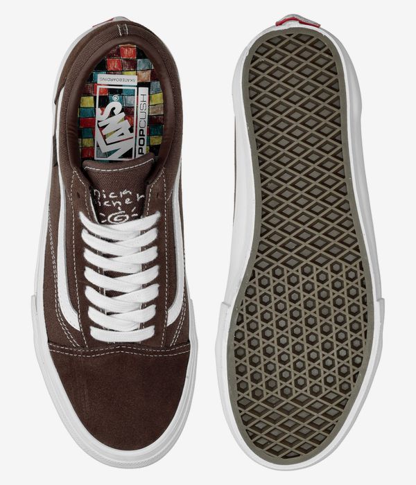 Vans Skate Old Skool Schuh (nick michel brown white)