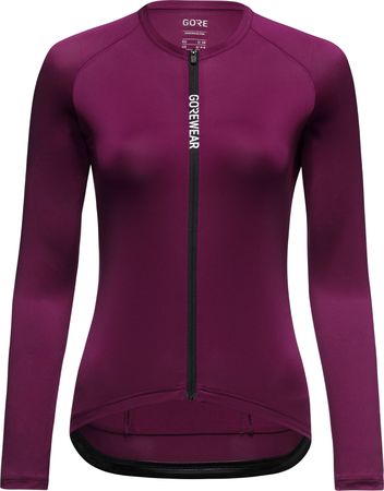 SPINSHIFT Damen-Langarmtrikot  process purple  44
