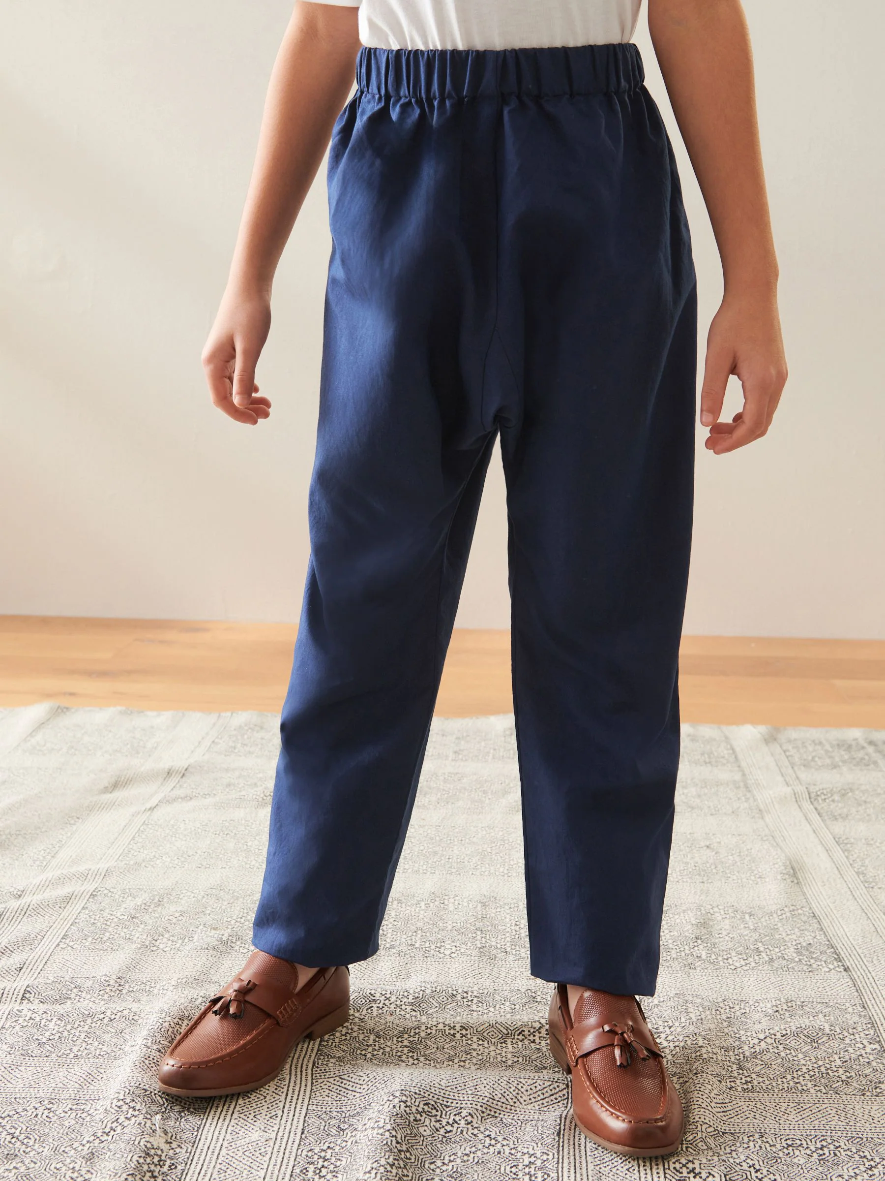 Donkerblauw - Kurta broek (3 mnd- 16 jr)