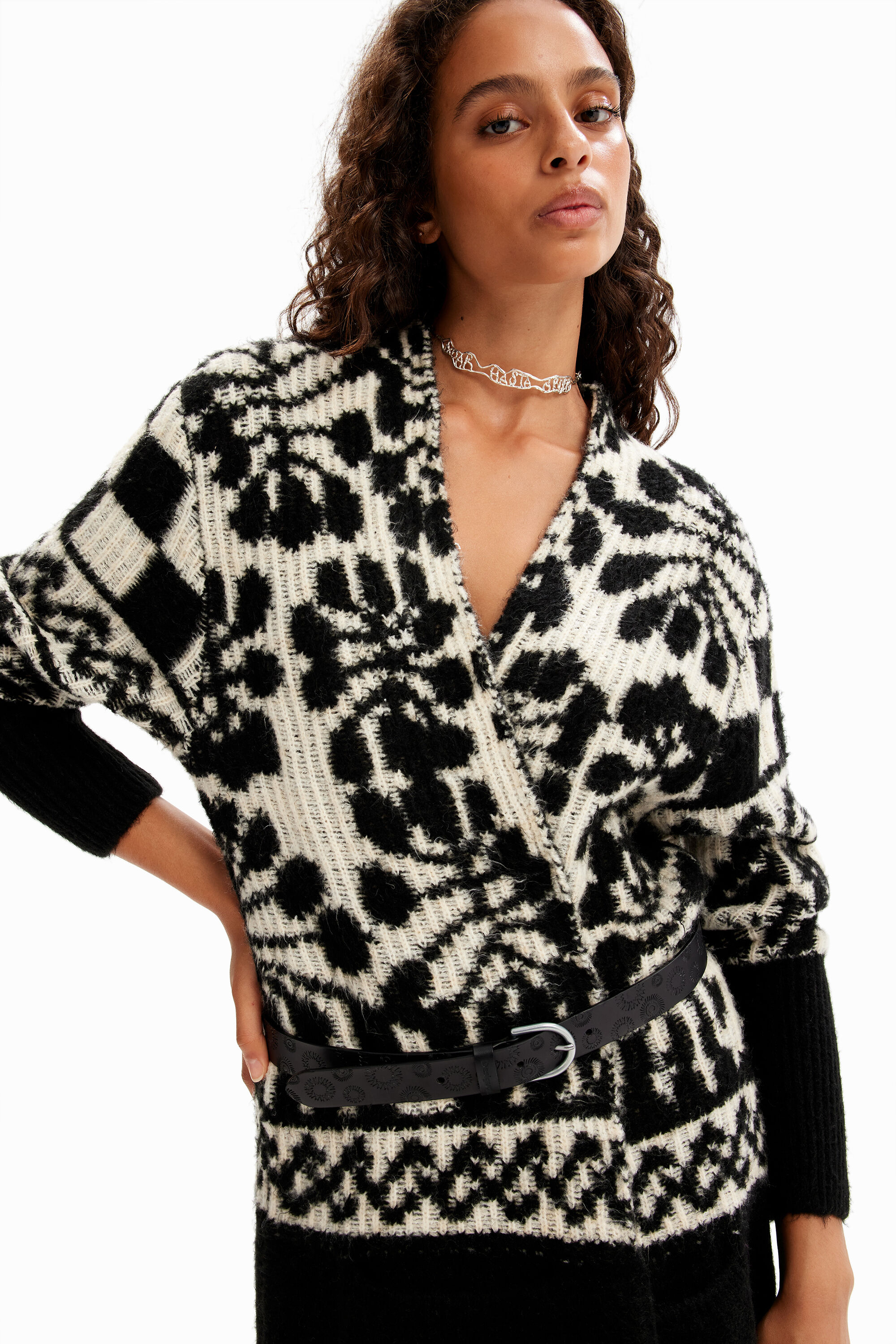 Cardigan long oversize M. Christian Lacroix