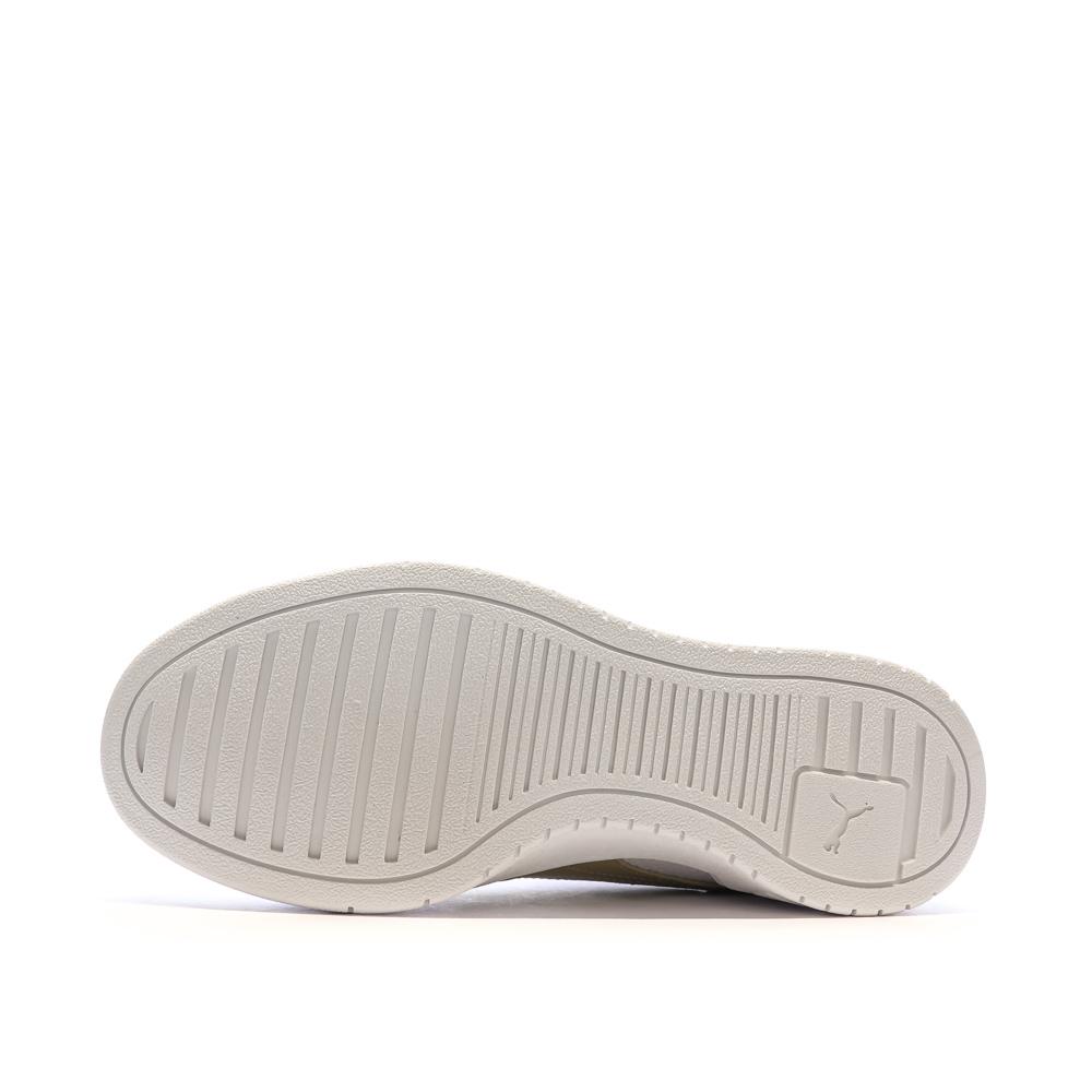 Puma Baskets Blanche/Marron Femme Puma 394749-02