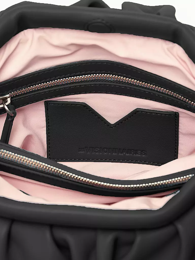 LES VISIONNAIRES Ledertasche - Umhängetasche LUCY schwarz