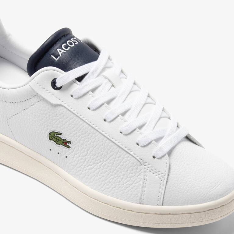 Sneakers Carnaby Pro femme en cuir color-block Sneakers - Blanc - Lacoste - Femme