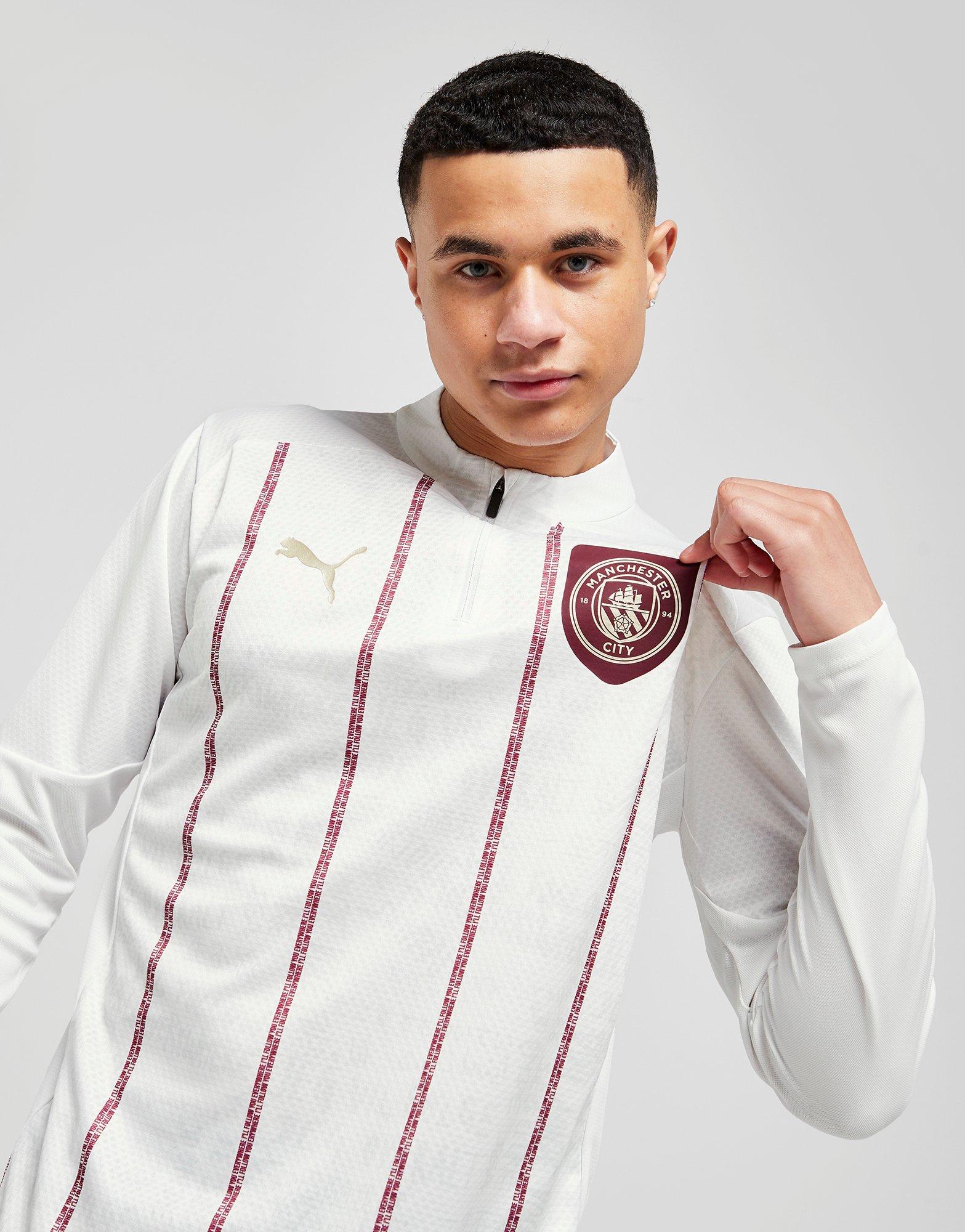PUMA Haut Zippé Manchester City FC Avant Match