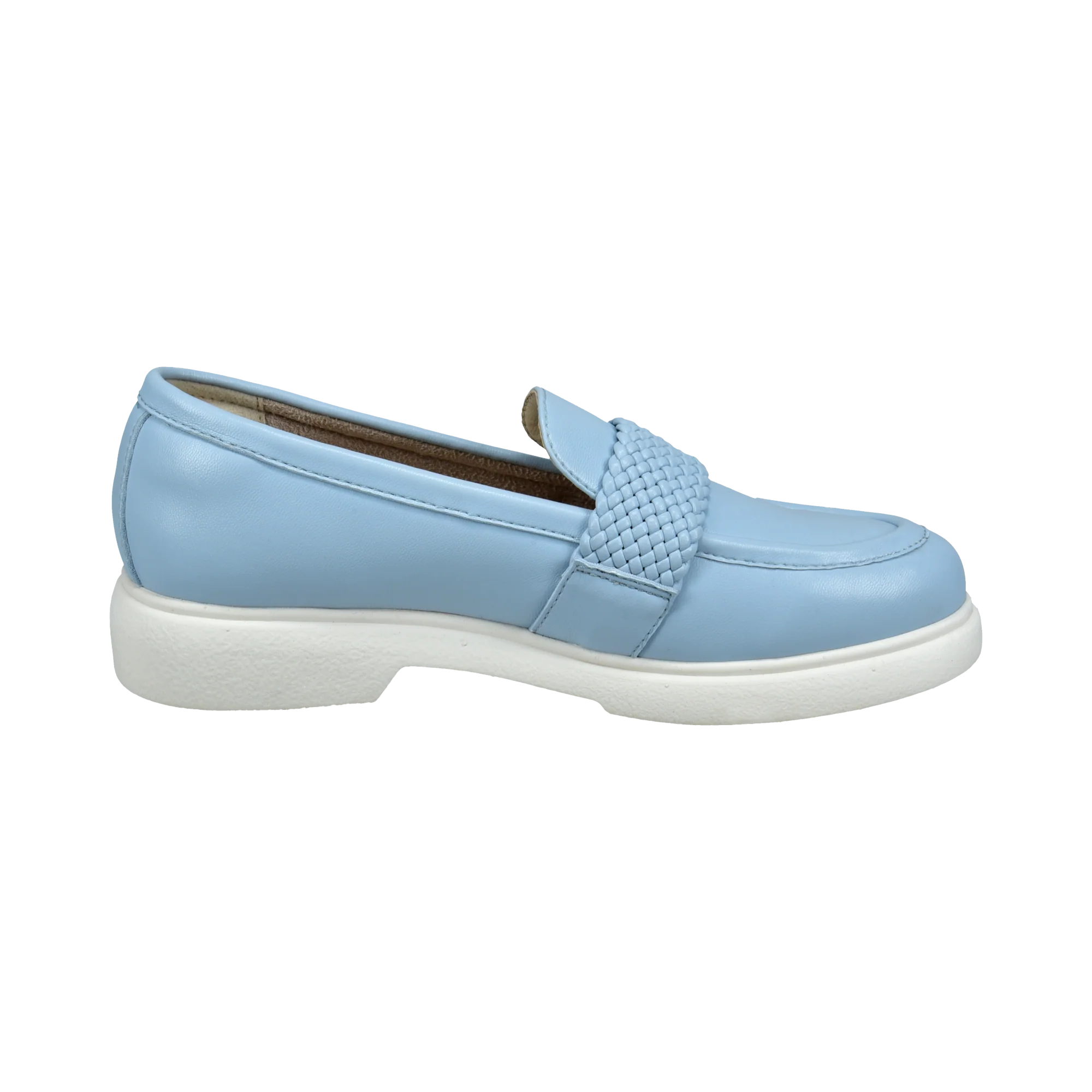 Loafers hellblau