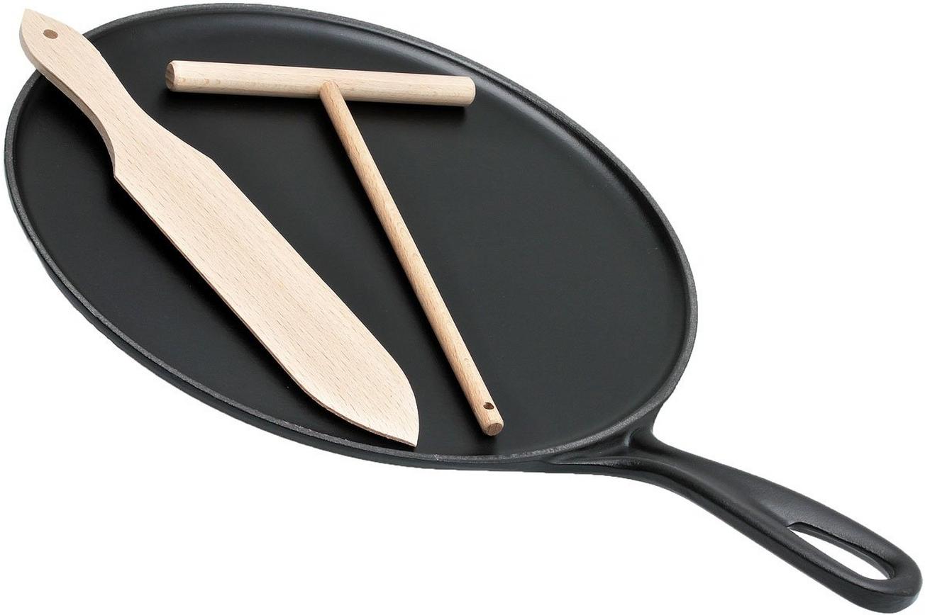 Le Creuset pannenkoekenpan/crêpe pan 27cm, zwart