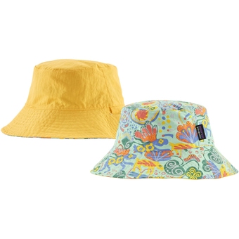 Patagonia Baby Sun Bucket Hut Meadow Moose: Rinsed Green Kinder