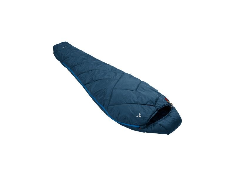 VAUDE Schlafsack Sioux 400 II SYN Polyester, Blau Kunstfaser-Schlafsack