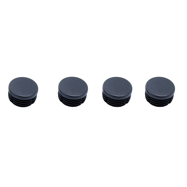 Embout en plastique Diall 25/26 mm x 4, noir