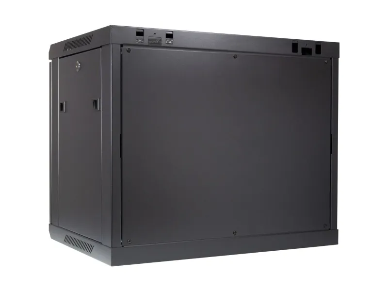 Inter-Tech SMA-6409 - Kabinet - vægmonterbar - sort, RAL 9005 - 9U - 19
