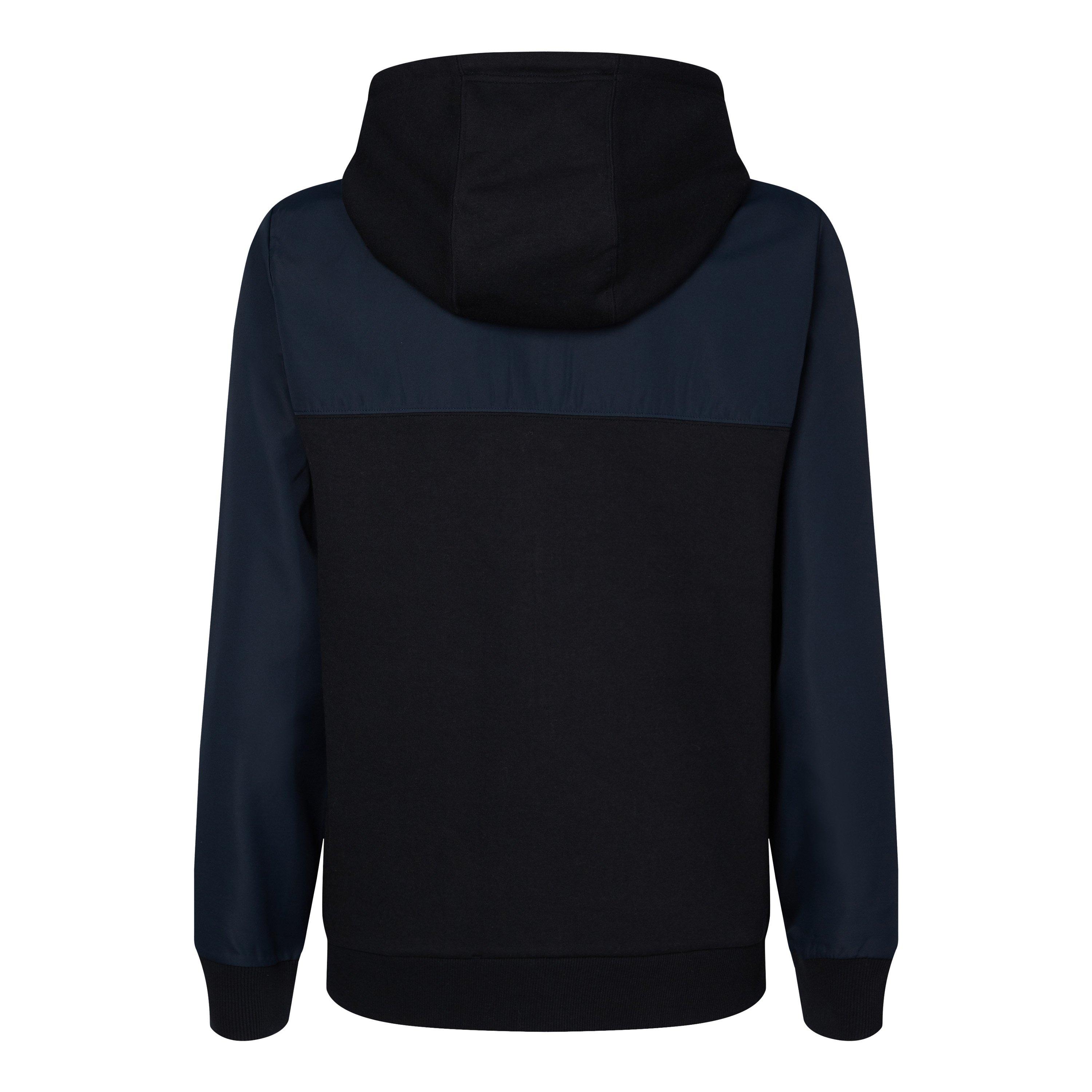 Calvin Klein Mixed Media Zip Through Hoody