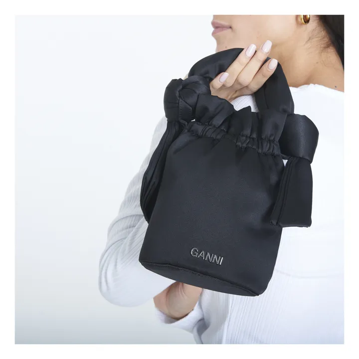 Ganni Sac Knot Occasion Matières Recyclées | Noir