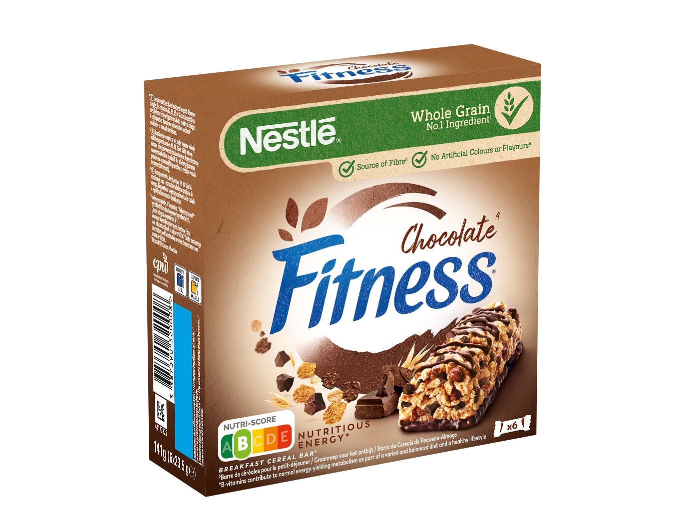 BARRAS NESTLÉ FITNESS CEREAIS CHOCOLATE 141G 6UN