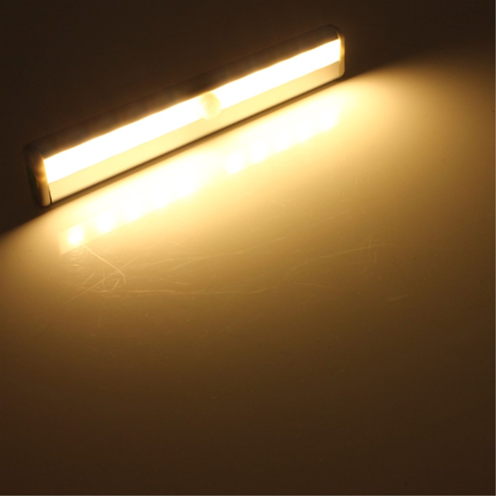 Kabellose LED Lichtleiste Bewegungsmelder Motion Sensor - Warmweiss