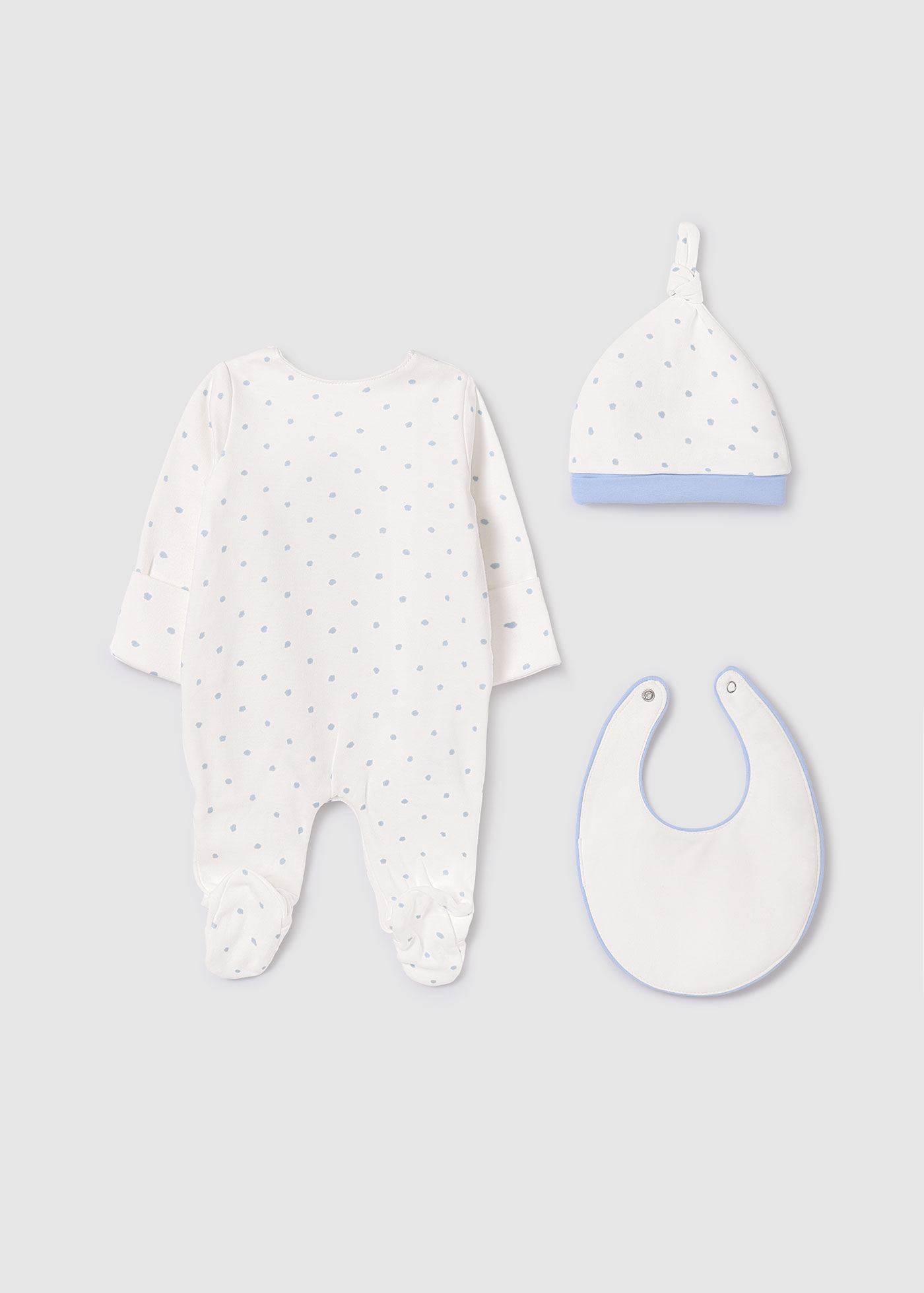 Conjunto de bebê Better Cotton de 3 peças