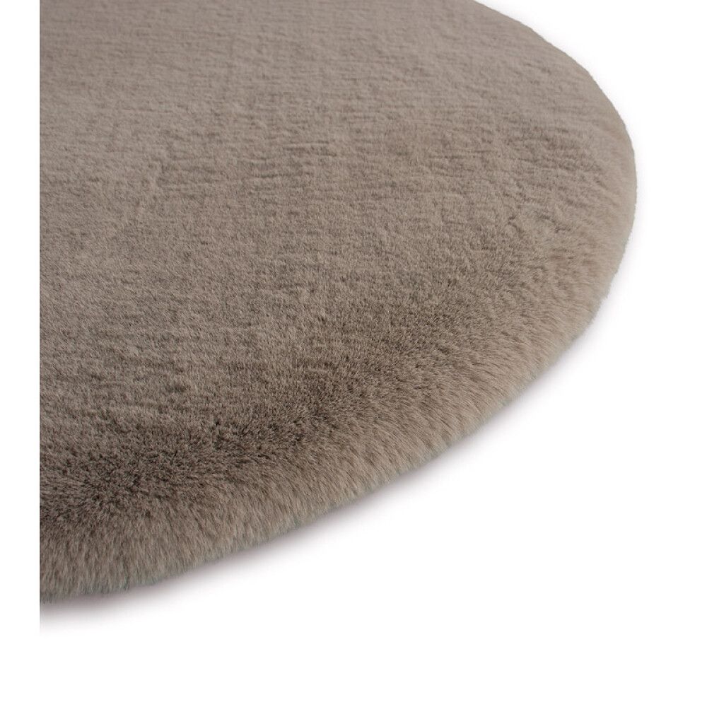 GULVTEPPE PREMIUMØ80CM BRUN