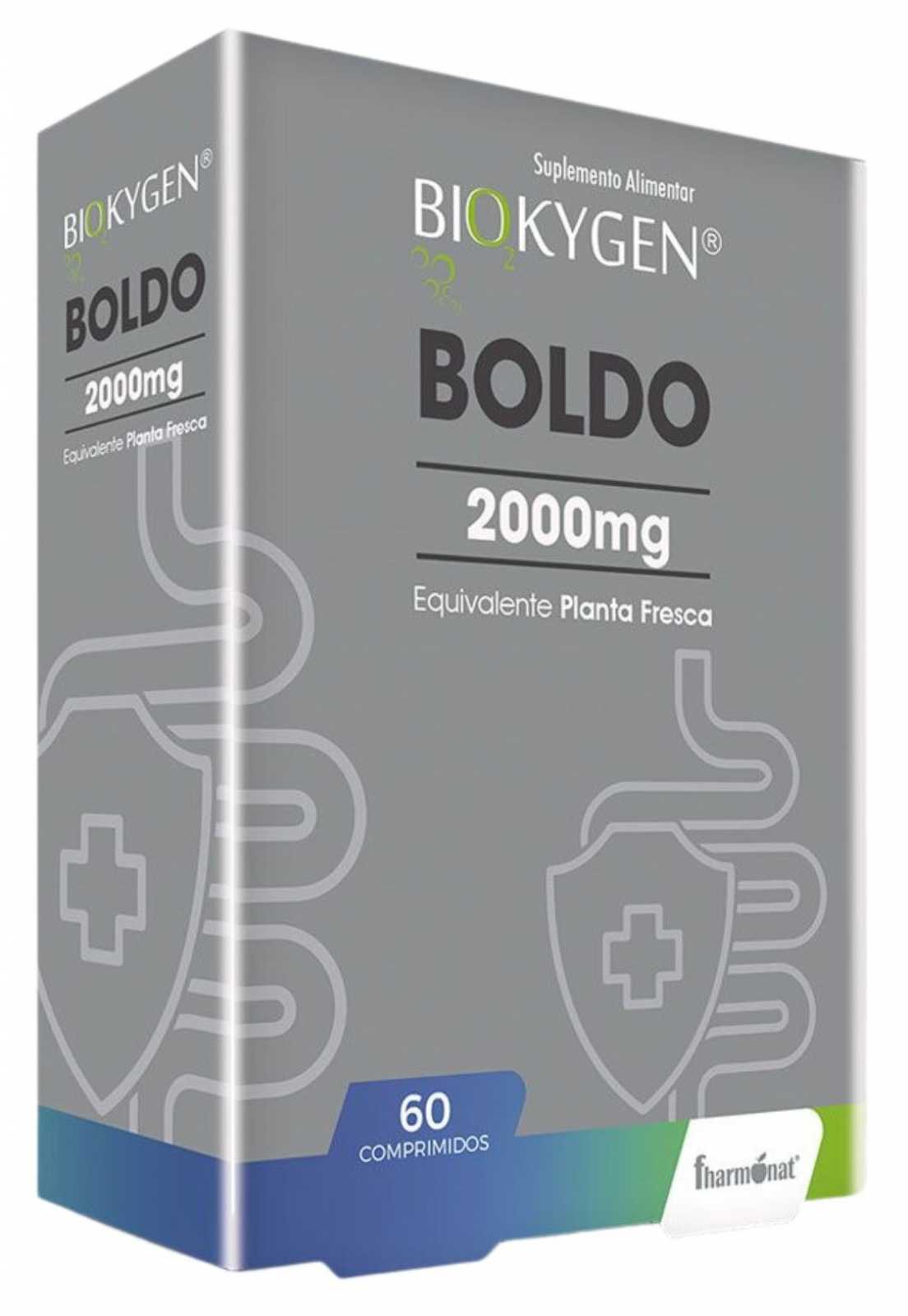 Biokygen Boldo 2000mg 60 comprimidos