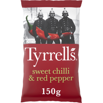 Tyrrells Sweet Chilli & Red Pepper 150 g