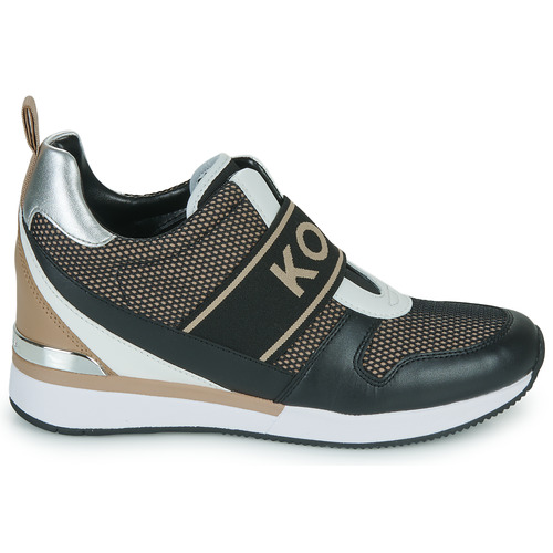 MICHAEL Michael Kors - MAVEN SLIP ON TRAINER Blanco / Camel / Negro