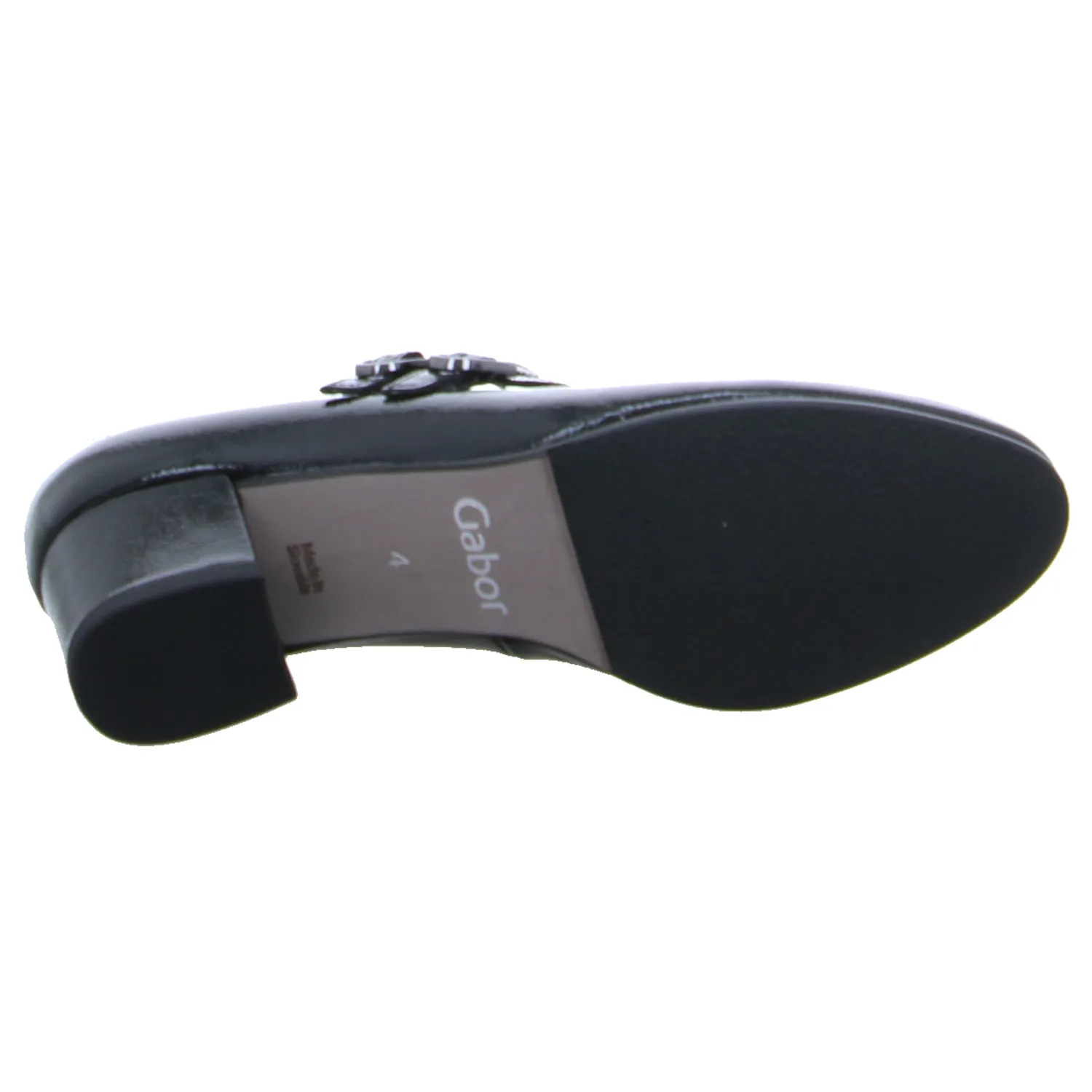 GABOR Pumps Schwarz Leder