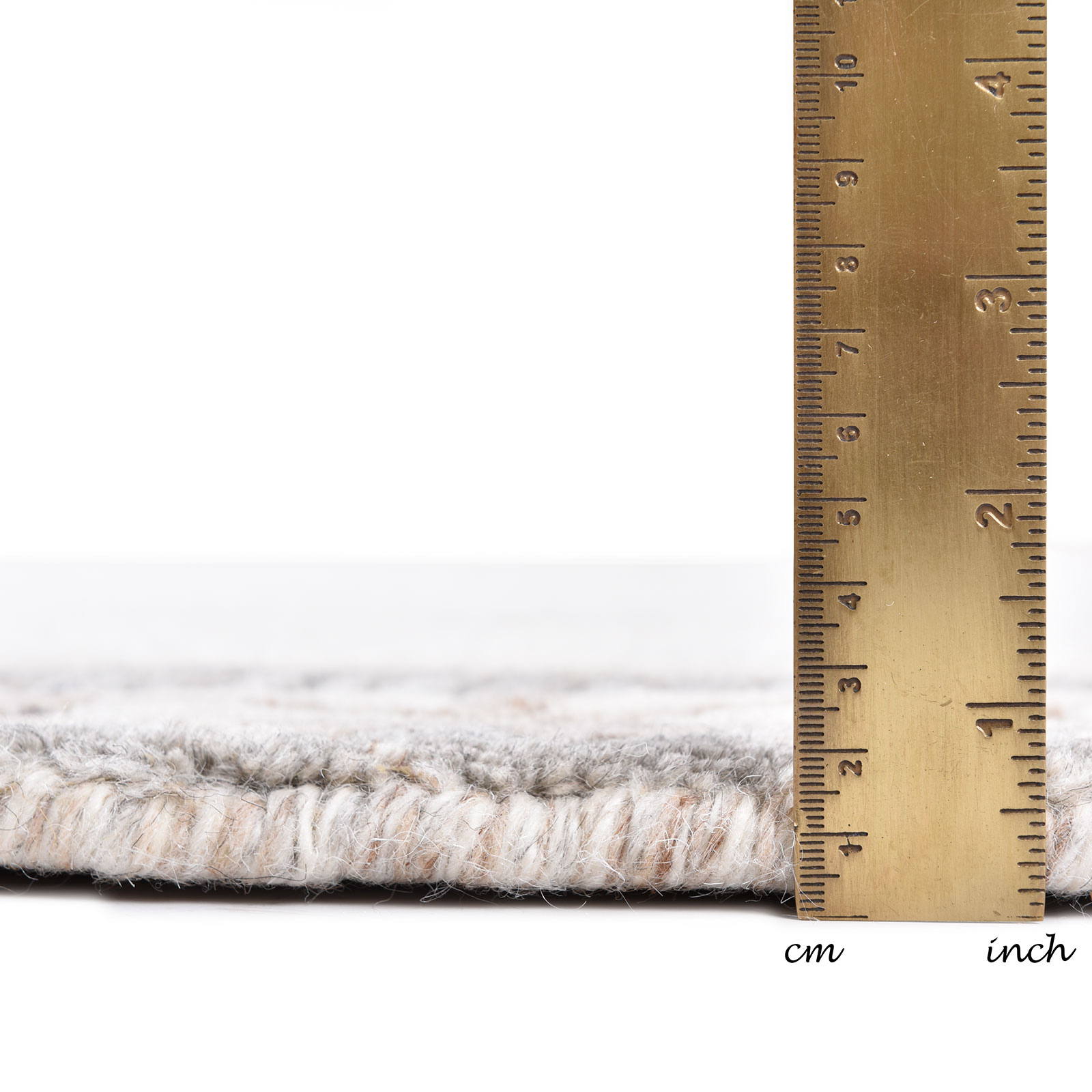 Teppich ROYAL NATUR - natur beige - Ø 150 cm
