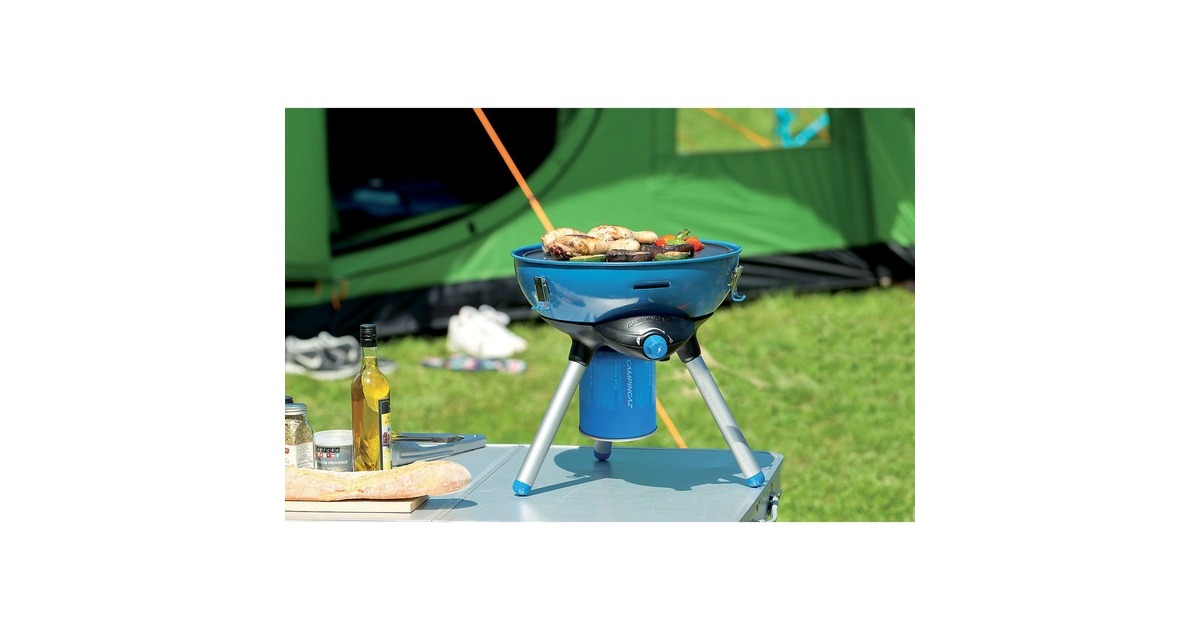 CampingazParty Grill 400 CV gasbarbecue  (Zwart/blauw, Ø 35 cm)