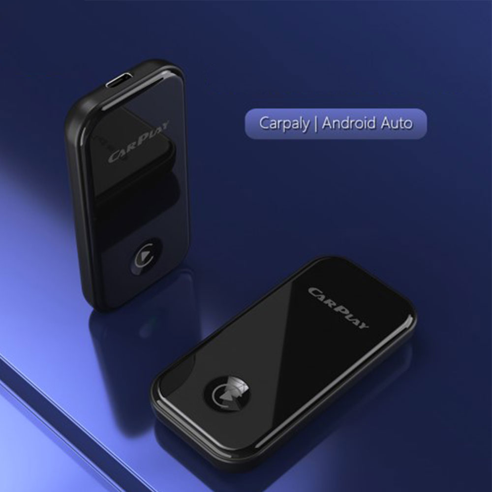Bluetooth Apple CarPlay / Android Auto KFZ USB A / USB C Wireless 2.4 / 5 Ghz Adapter - Schwarz