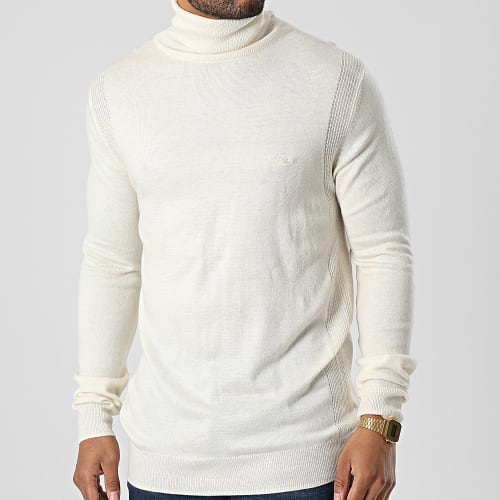 Pull Col Roulé M2BR08-Z3142 Beige