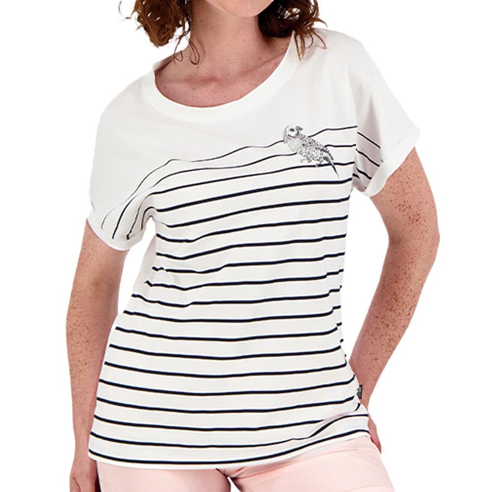 TBS T-shirt Blanc Femme TBS ZABOUTEE