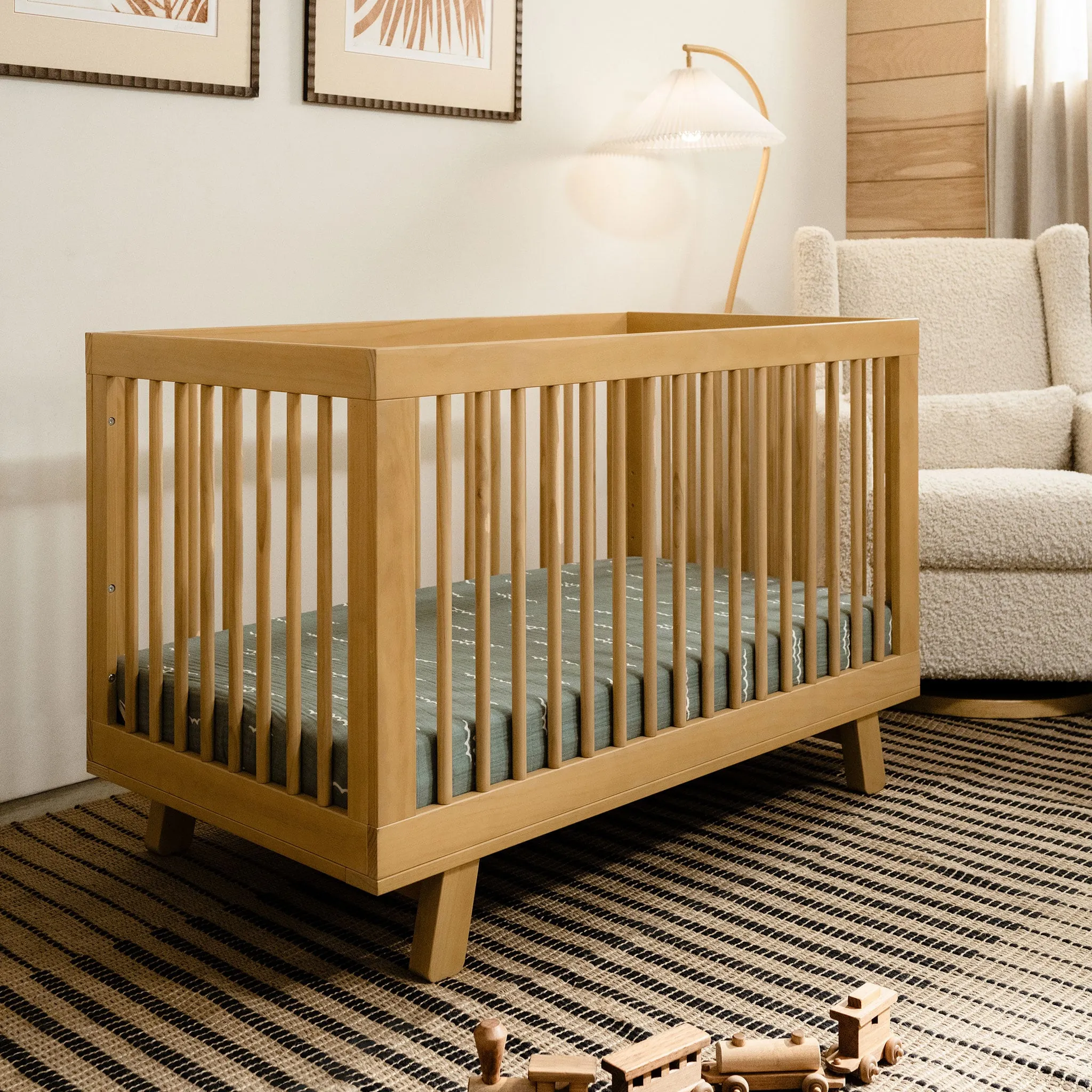Babyletto Couchette Convertible 3 en 1 Hudson - Miel