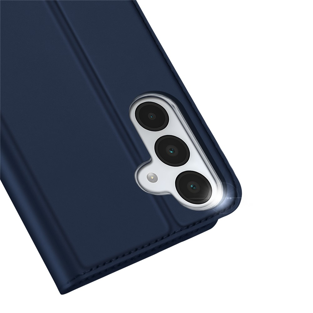 Samsung Galaxy A17 Flip Wallet Cover Leder Tasche - Blau