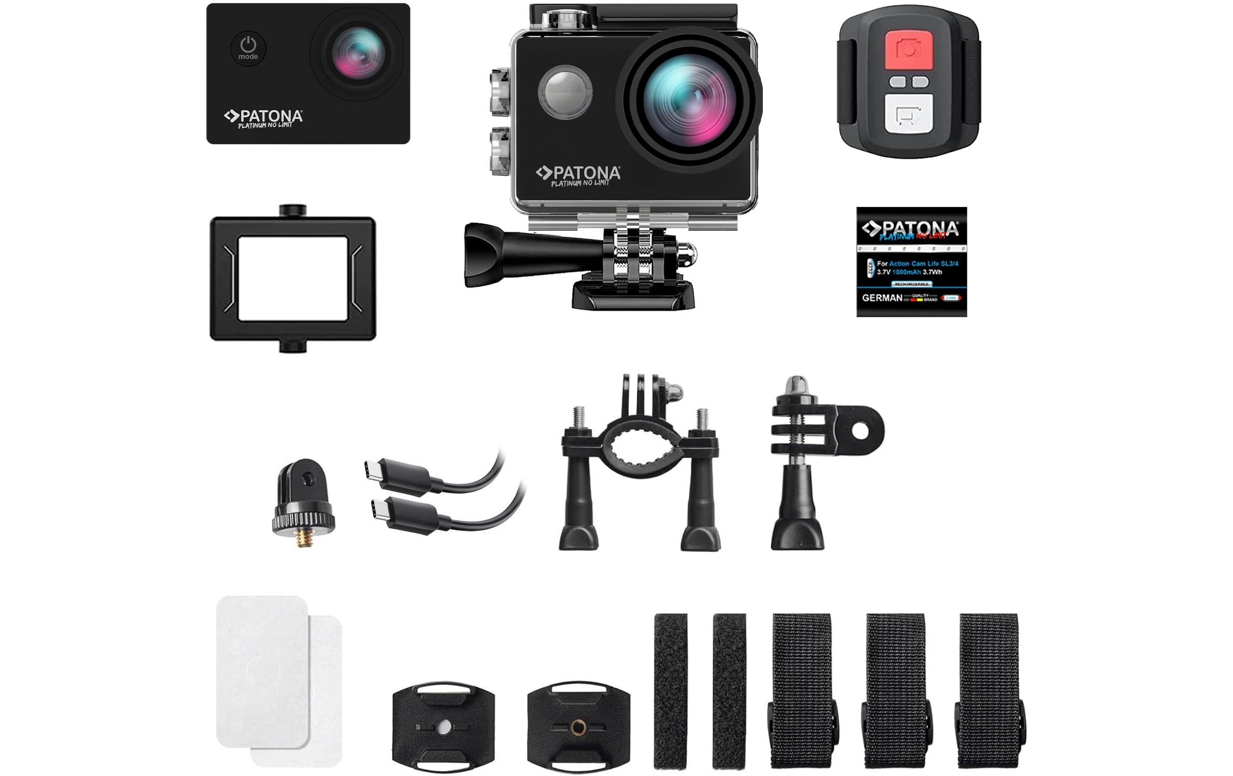 Actionkamera Platinum Life SL34K Actionkamera mit APP-Steuerung