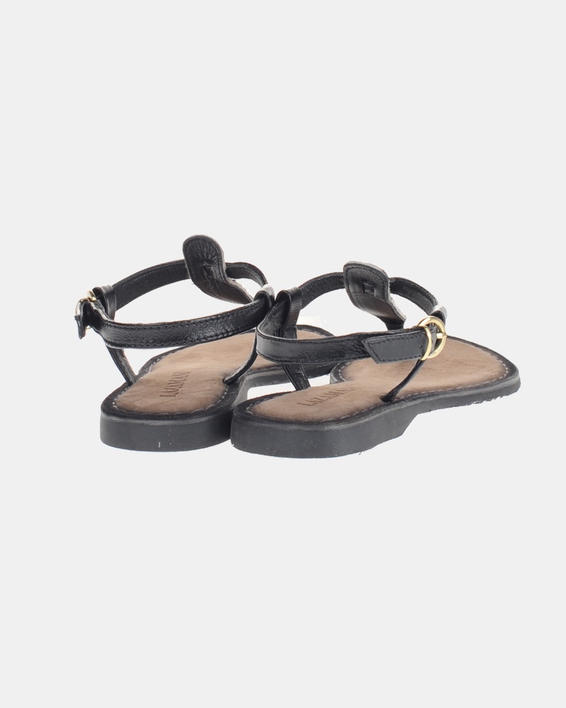 Lazamani Sandalen  - zwart