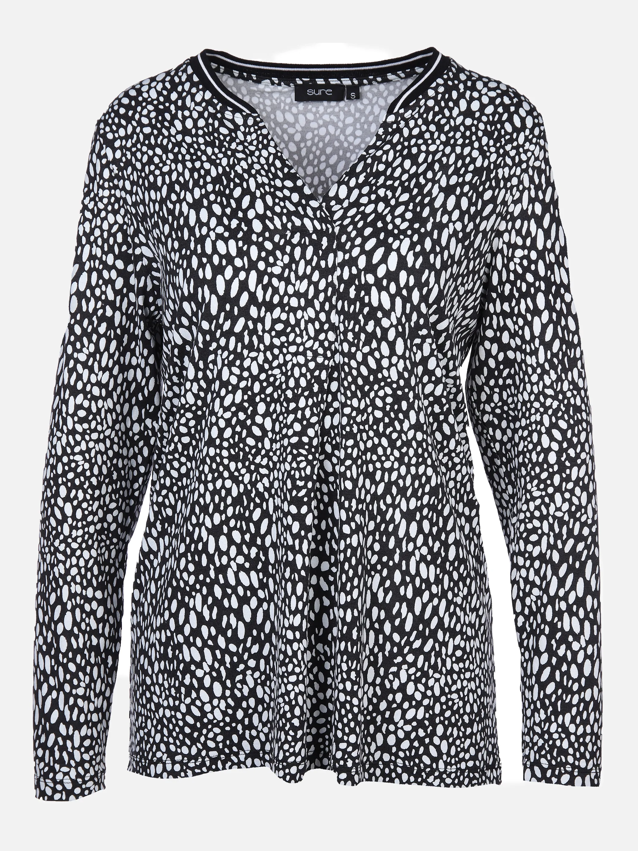 Damen Blusenshirt mit Alloverprint