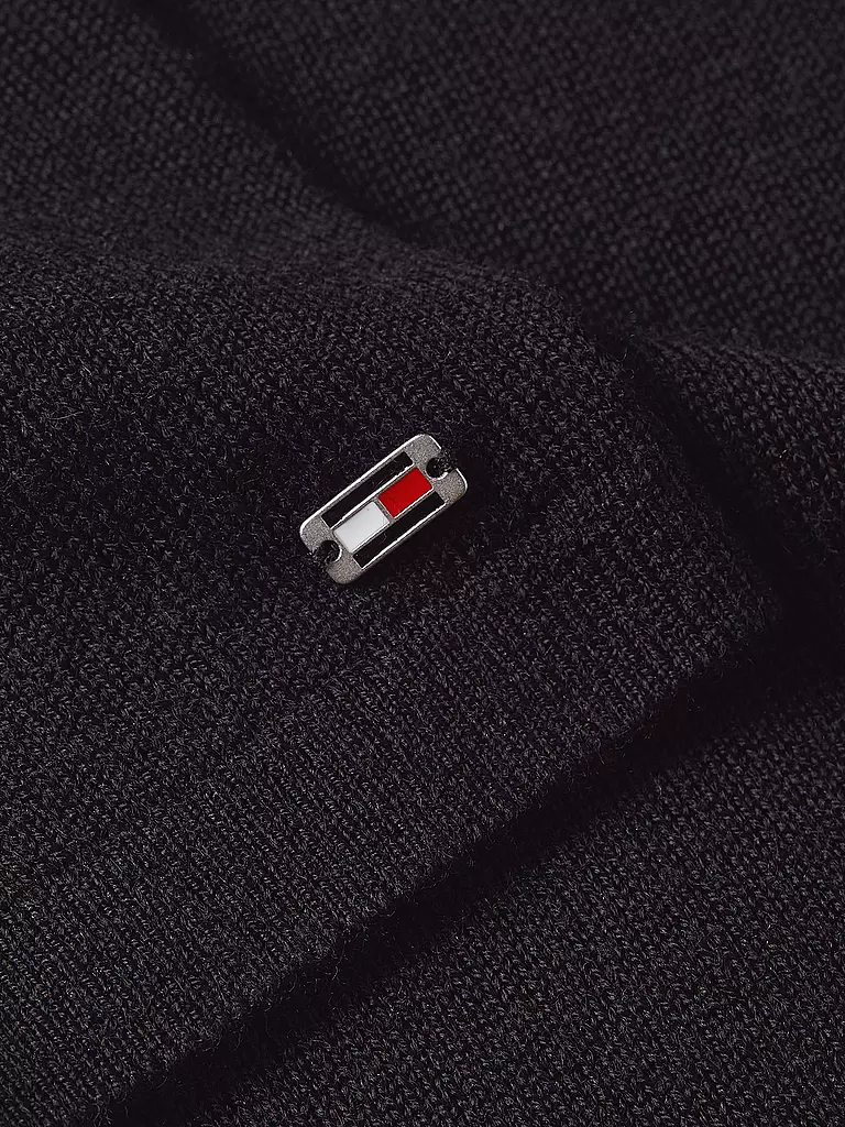 TOMMY HILFIGER Rollkragenpullover schwarz