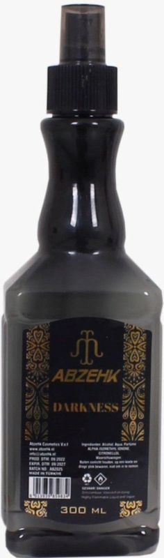 Abzehk - Darkness - Cologne Spray - 300ml