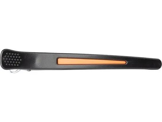 Activeshop Hair clips clips E-13 6 pcs. 11.5 cm mix neon
