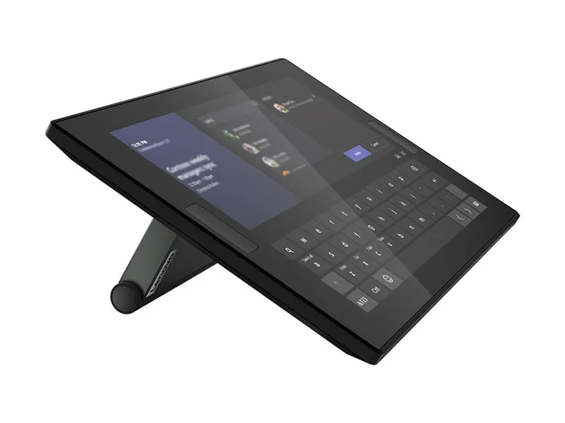 Lenovo ThinkSmart One - Videokonferencepakke (berøringsskærmkonsol, beregningssystem) - med 3 års Lenovo Premier Support   First Year Maintenance - Certified for Microsoft Teams Rooms - sort